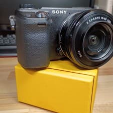 Sony Alpha NEX-6 16.1MP Digital Camera - Black (Kit w/ E PZ 16-50mm OSS Lens)