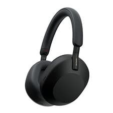 Sony - WH1000XM5 Wireless Noise-Canceling Over-the-Ear Headphones - Black
