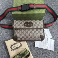 Gucci Supreme Canvas Crossbody Belt Bag