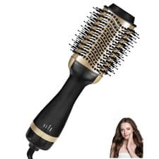 Gold Hair Dryer Brush Blow Dryer Brush in One 4 in 1 Styling Tools Blow Dryer