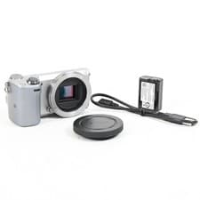 Sony Alpha NEX-5T 16.1MP Mirrorless Digital Camera Silver #381