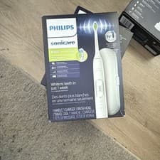 Philips Sonicare ProtectiveClean 6100 Sonic Toothbrush, White, Case, 3 Modes