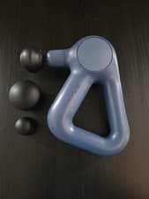 Therabody Theragun Relief Percussion Massage Gun Cordless Rechargeable Blue w/3.