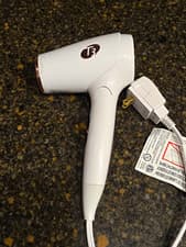 T3 Hair Dryer Cool Shot Cool Switch Electric White Tavel Dryer