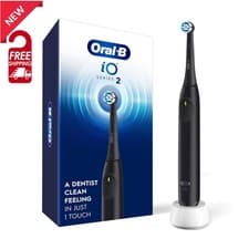 Oral-B iO Series 2 Rechargeable Electric Toothbrush Black Free Shipping
