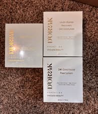 D'OR 24K Prestige Endless Beauty Skin Care Set Night Cream 24H Moisturizer Peel