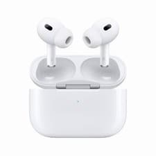 Apple AirPods Pro 2nd Generation with MagSafe Wireless Charging Case - White