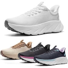 Women Breathable Lightweight Slip On Walking Shoes Running Tennis Sneakers