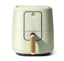 Beautiful 3 Qt Air Fryer TurboCrisp Ceramic Nonstick Drew Barrymore