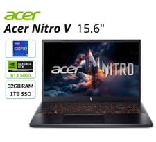 Acer Nitro V 15 Gaming Laptop GeForce RTX 5060 32GB RAM 1TB SSD ANV15-52-90QH