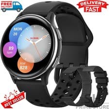 2025 Smart Watch For Men/Women, Waterproof Smartwatch Bluetooth iPhone Samsung