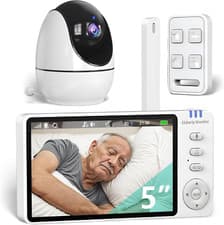 Elderly Care Monitor with Camera & Two-Way Audio, Med Reminder & Baby Monitor