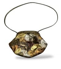 Metallic Patchwork Women’s Shoulder or Crossbody Bag Multicolor