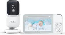 Dr.Care NeoView Video Baby Monitor -3.5” Screen, 2-Way Audio, Video Loop Recordi