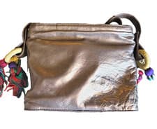 Authentic Loewe Flamenco Nappa Leather Crossbody Bag W/ COA Tassel Charm SPAIN