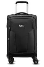 LUGGEX Carry On Luggage Suitcases with Spinner Wheels, 20 Inch Soft Sided