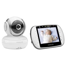 Motorola MBP33XL Baby Monitor with Color LCD Microphone Night Vision & Room Temp