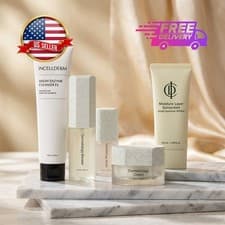 Share In.cellderm 5pcs Skincare Set |Snow,Booster,Serum,Cream,Sunscreen| K-Beaut