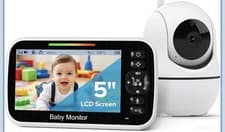 GoodBaby 5" Baby Monitor with Camera and Audio