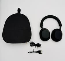 Sony WH-1000XM5/B Wireless Noise Canceling Over-Ear Headphones w/ Hard Case