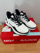 G/FORE GFORE MG4+ O2 Spiked G/LOCK Golf Shoe Sneaker ⛳️ LADIES 6.5 White Blue