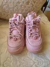 FILA Disrupter 2 Embroidery Rose Chunky Retro Sneaker Womens 6