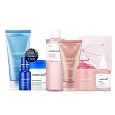 NEW Medicube Glass Glow Skincare Set 8 Full Size Products Glass Skin Routine