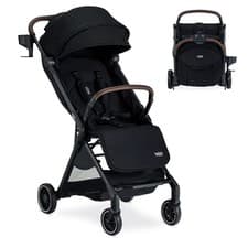 Britax Juniper Compact Stroller Lightweight Fold-and-Go Design - Raven Black