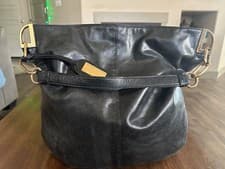 Vintage Badgley Mischka Leather Bag