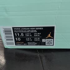 Jordan Heir "Be Seen" Women’s Low Top Mesh Sneaker Hot Punch/Black FZ2471-601