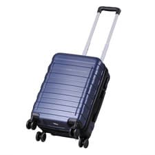 21" Hardside Carry-On Luggage Expandable Hardshell Suitcase with 4 Wheels Blue