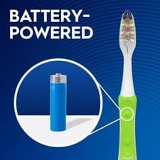 Oral-B Pulsar Expert Clean Sonic Battery Toothbrush, Medium, 2ct Blue/Orange