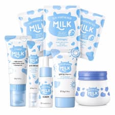 8 in 1 Milk Skincare for Girls 10-12, Hydrating Set Skin Care for Kids, Kid Skin
