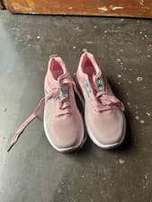 Womens Pink Mesh Running Shoes Sneakers Lightweight Walking Gym