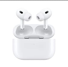 Apple AirPods Pro 2nd Generation with MagSafe Wireless Charging Case - White